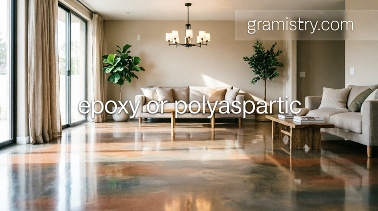 epoxy or polyaspartic