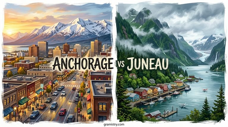 anchorage or juneau