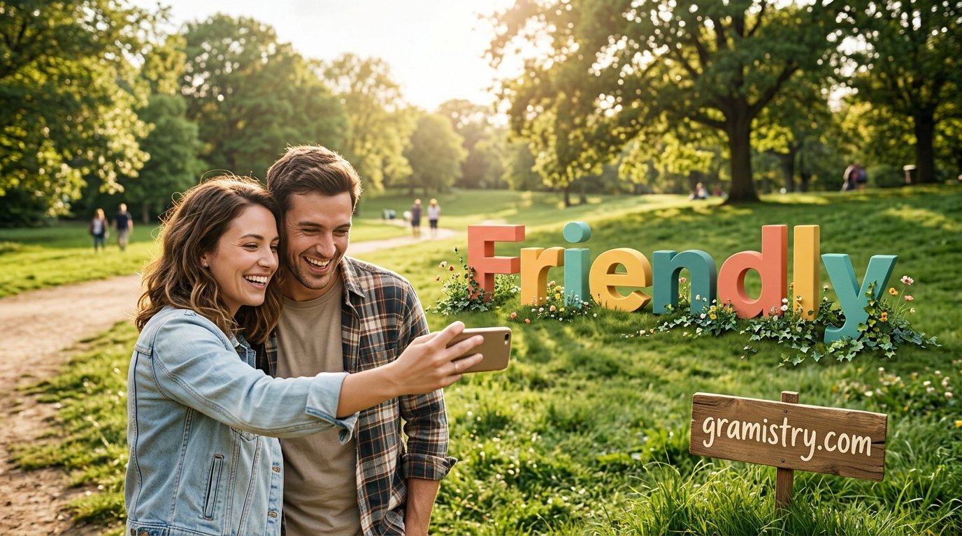 friendly or flirty