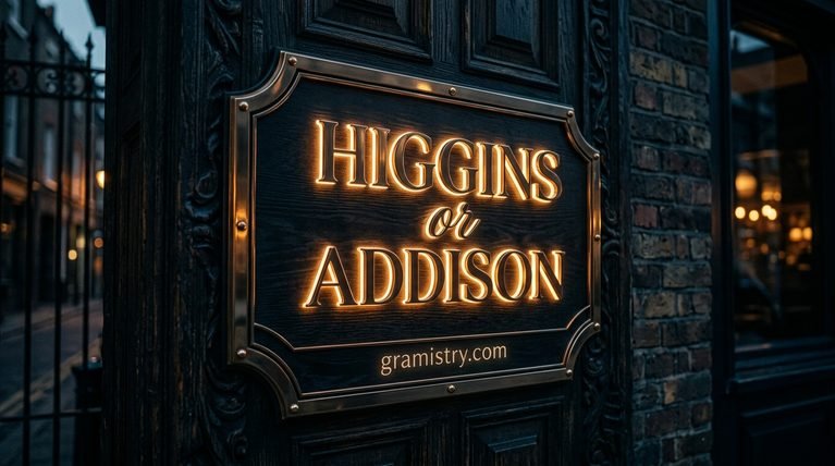 higgins or addison